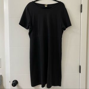 L.L. Bean Black Shirt Dress